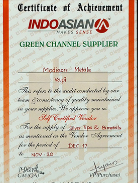 Green Channel Supplier