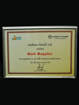 Gold Supplier 2007-08 