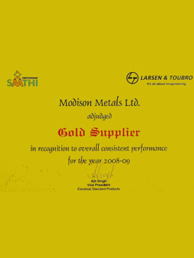 Gold Supplier 2008-09
