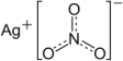 Chemical Structure Silver Nitrate Chemical Structure Silver Nitrate