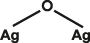 Chemical Structure Silver Oxide Chemical Structure Silver Oxide
