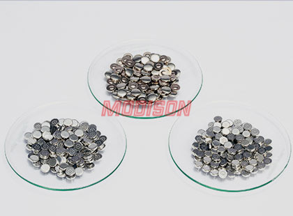 Button Contacts – Steel / Ni / Cupro Nickel Backed Contacts