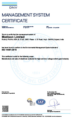 Environment: ISO 14001:2015