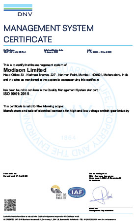 Quality: ISO 9001:2015